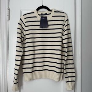 Brandy Melville Striped Crewneck Sweater